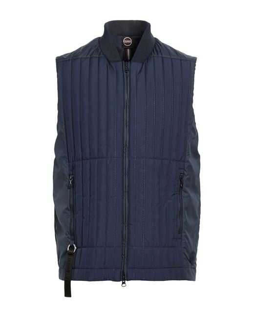 Colmar Blue Vest Polyester for men