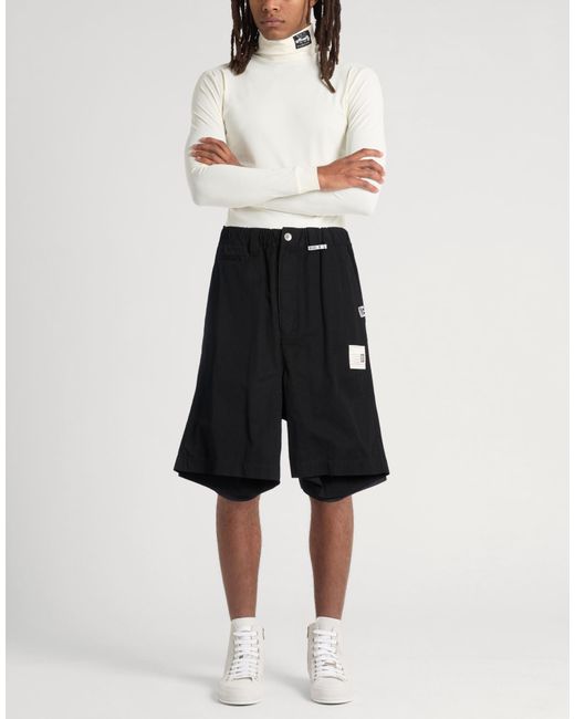 Maison Mihara Yasuhiro Black Shorts & Bermuda Shorts for men