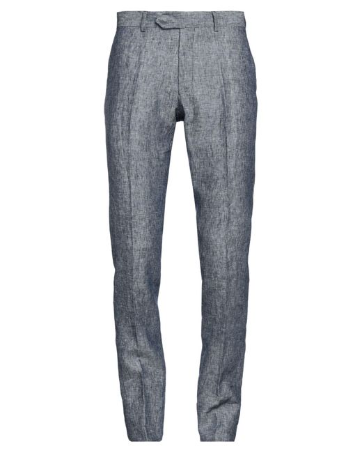 Luigi Borrelli Napoli Blue Trouser for men