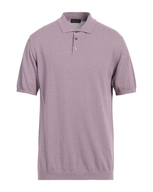 Pullover di Roberto Collina in Purple da Uomo