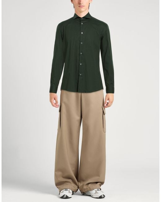 Daniele Alessandrini Green Shirts for men