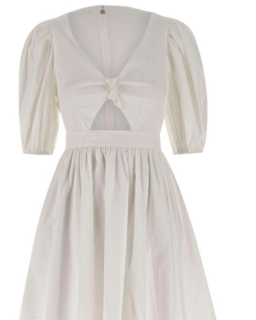 ROTATE BIRGER CHRISTENSEN White Mini-Kleid