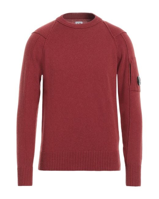 C P Company Red Jumper for men