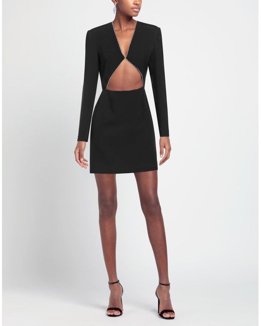Jijil Black Mini-Kleid