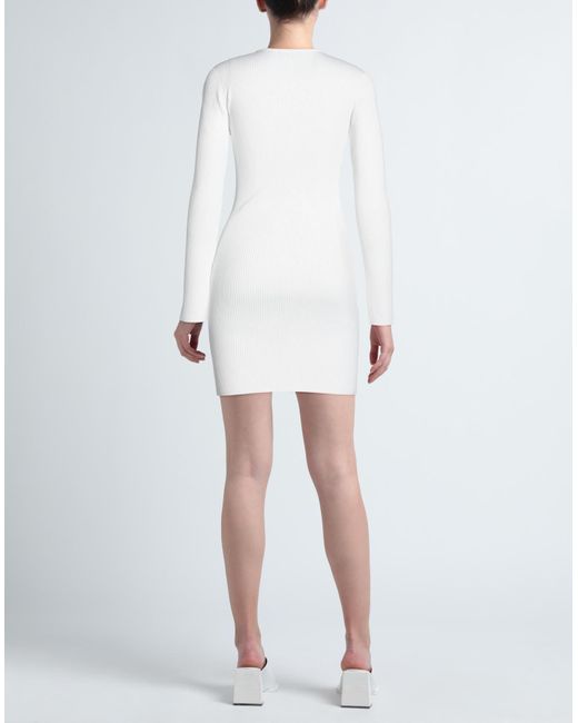 DSquared² White Mini Dress