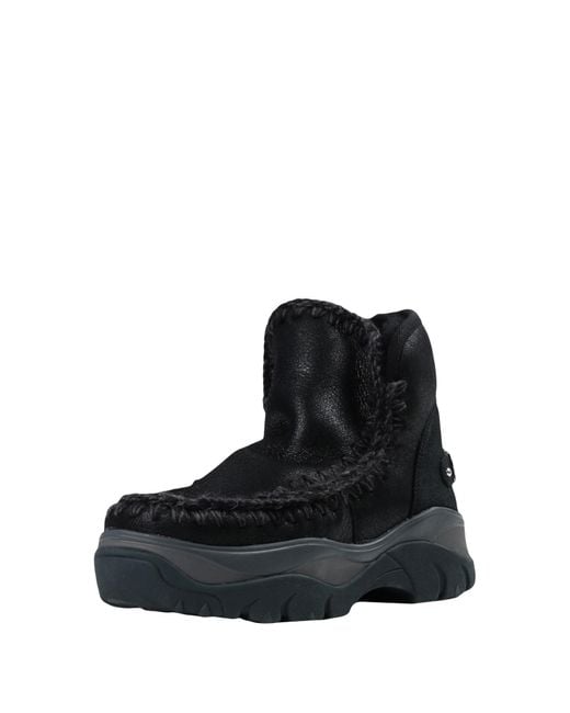 Bottines Mou en coloris Black