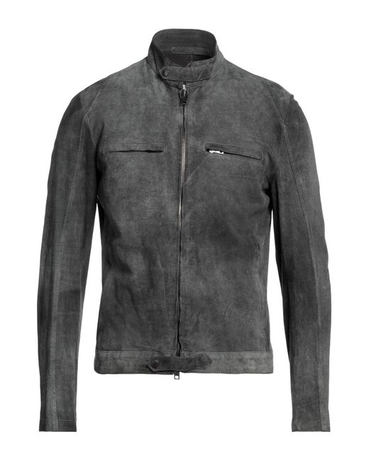 Salvatore Santoro Gray Jacket for men