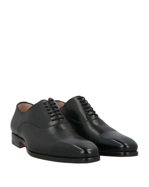 Santoni Schnürschuh in Black für Herren