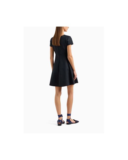 Emporio Armani Black Mini-Kleid