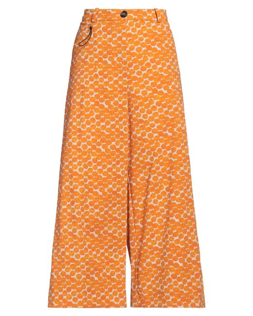 Rrd Orange Pants Polyamide, Elastane