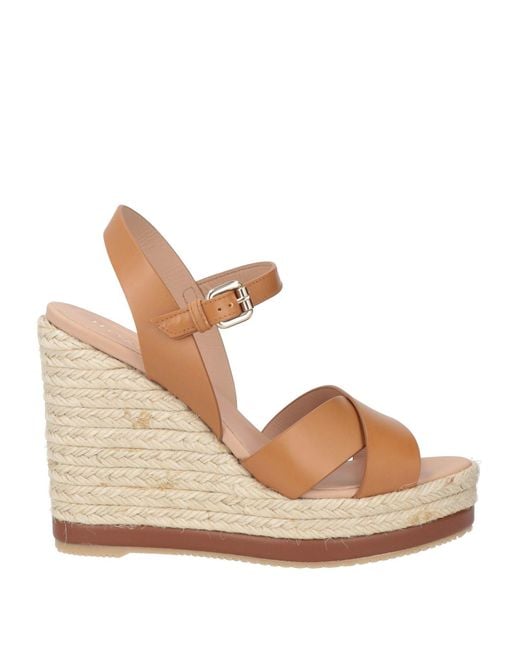 Hogan Natural Espadrilles Leather