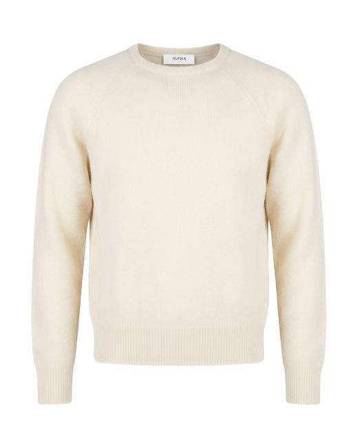 Alpha Studio Pullover in White für Herren