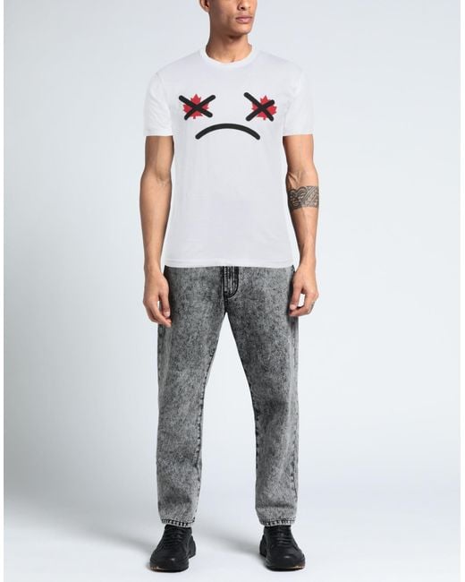 Camiseta DSquared² de hombre de color White