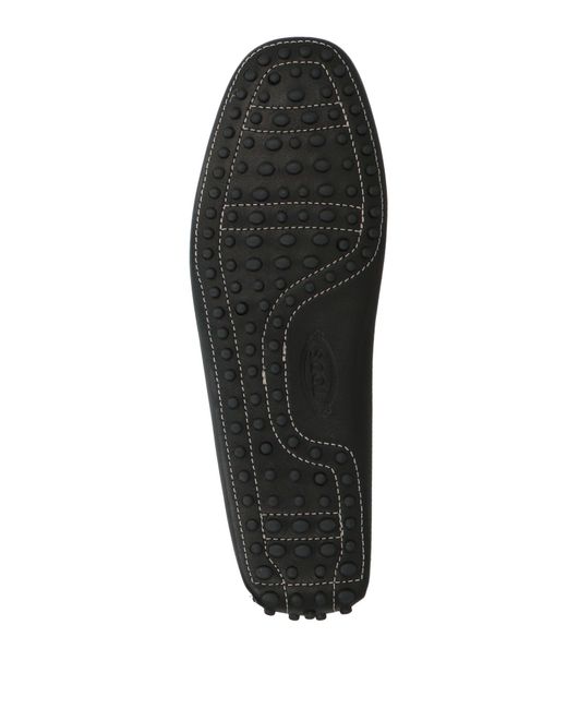Tod's Black Loafers Leather for men