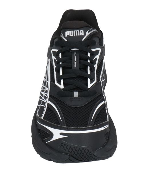PUMA Black Sneakers Textile Fibers for men