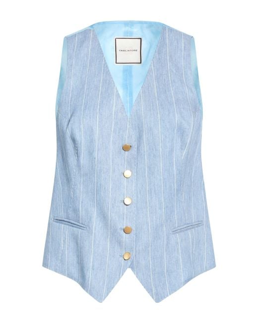 Tagliatore 0205 Blue Waistcoat
