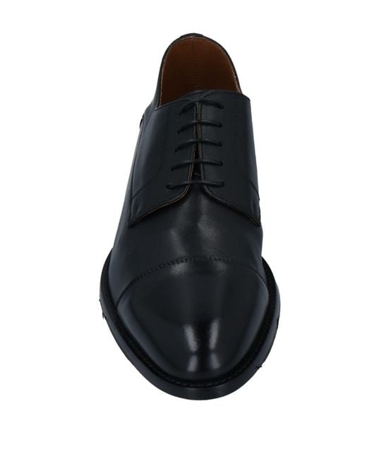 Doucal's Black Lace-up Shoes for men