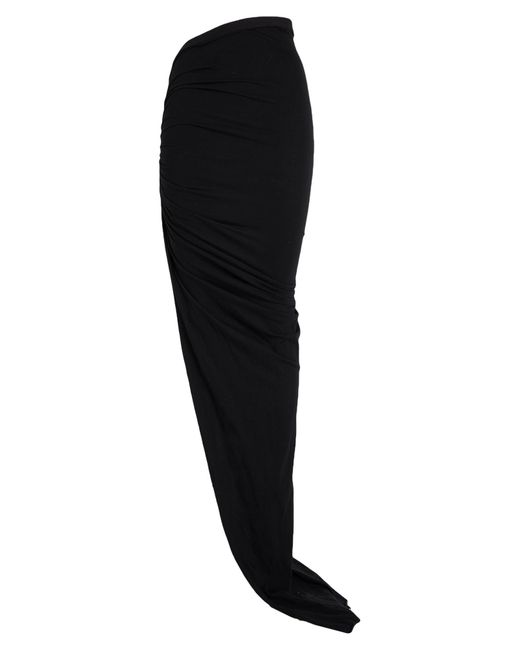 Rick Owens Black Maxi Skirt
