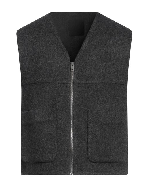 Givenchy Black Vest Wool, Cashmere for men