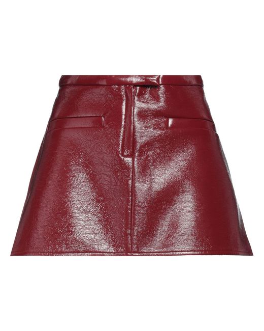 Courreges Red Minirock