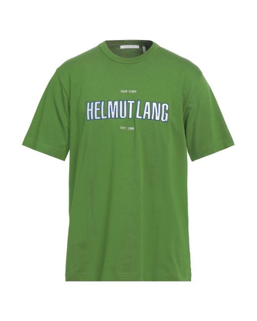 Helmut Lang T-shirts in Green für Herren