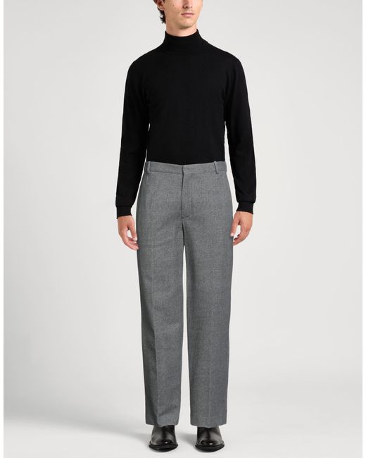 Circolo 1901 Gray Pants Cotton, Elastane for men