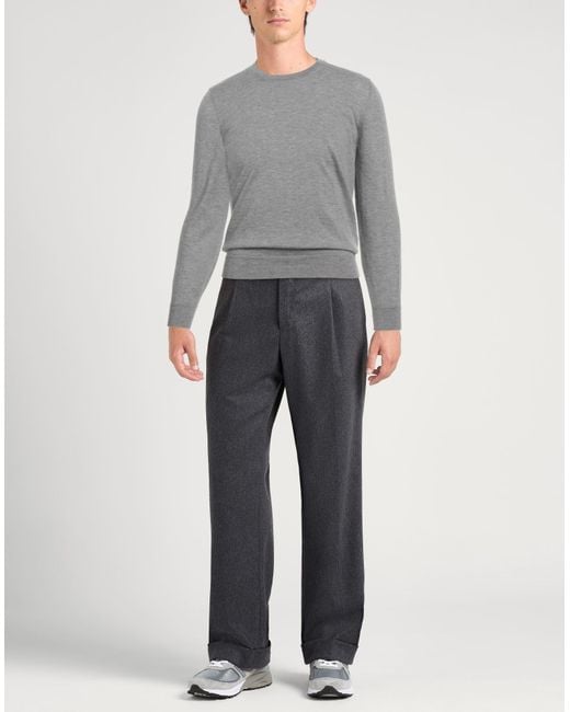 Drumohr Gray Sweater Cashmere for men