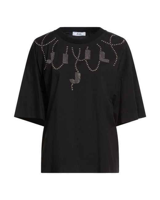 Top Jijil de color Black