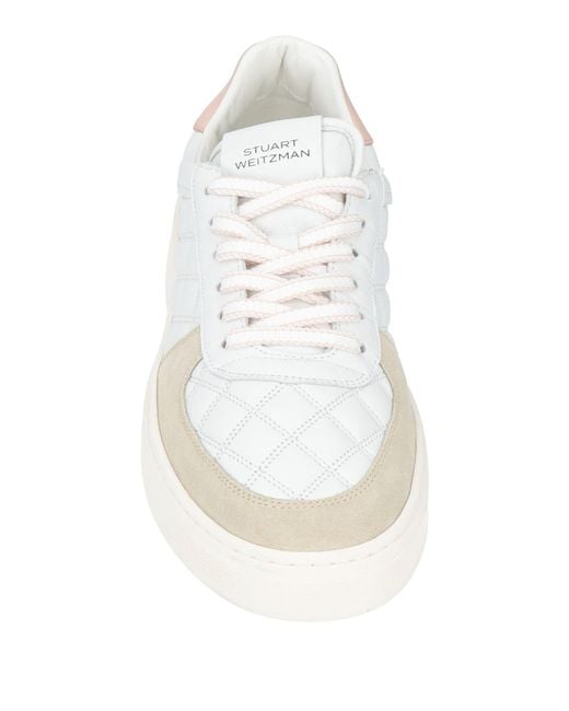 Stuart Weitzman White Sneakers Leather