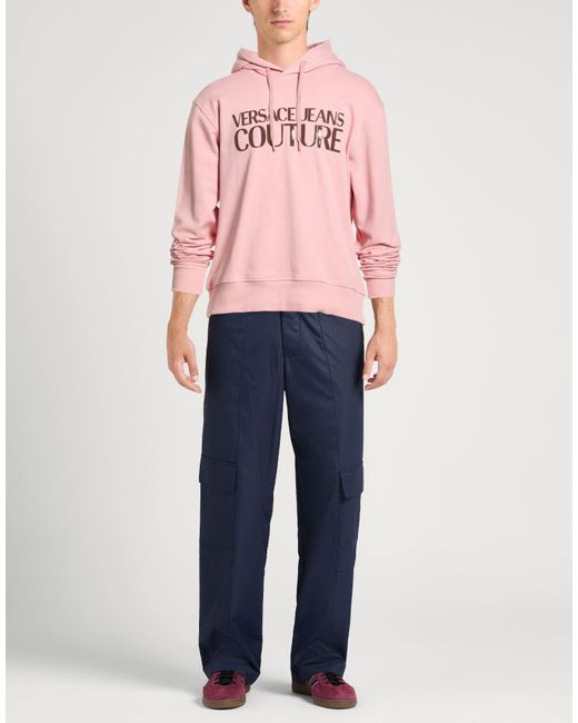 Versace Jeans Couture Pink Sweatshirt for men