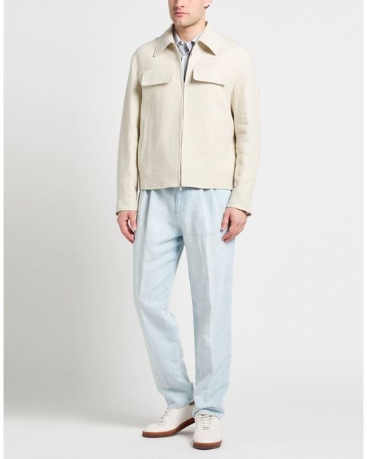 Lardini Natural Jacket Linen for men