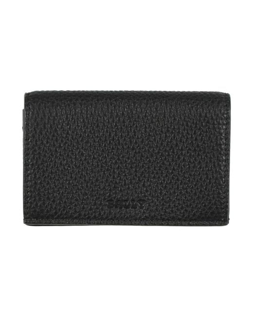 Bally Black Cardholder Leather for men