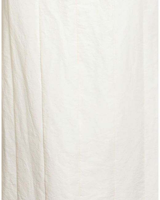 Khaite White Maxi Dresses