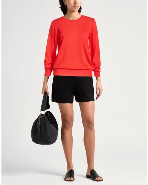 Drumohr Red Sweater Merino Wool