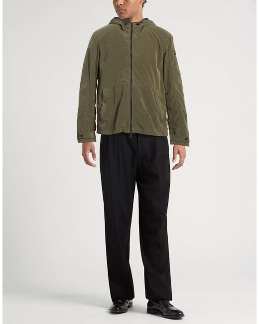 Paul & Shark Green Jacket Polyester, Nylon for men