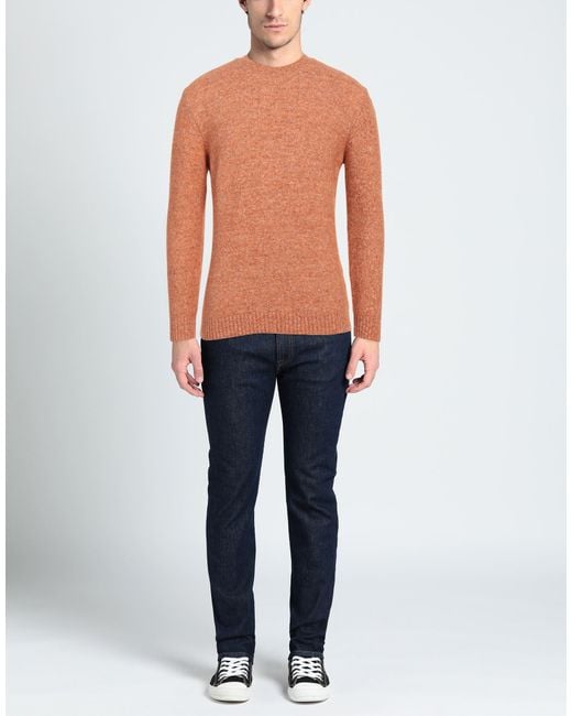 Kangra Orange Sweater for men