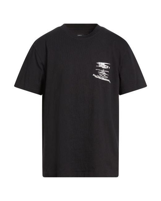 Purple Black T-Shirts for men