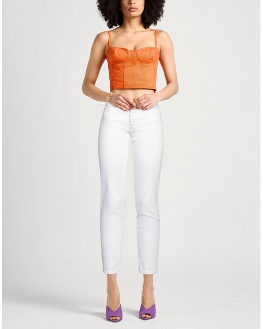 DSquared² White Jeans
