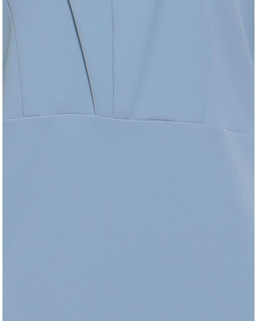 Liu Jo Blue Sky Mini Dress Polyester, Elastane