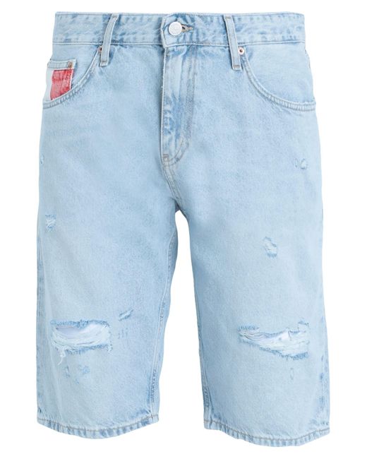 Shorts Jeans di Tommy Hilfiger in Blue da Uomo