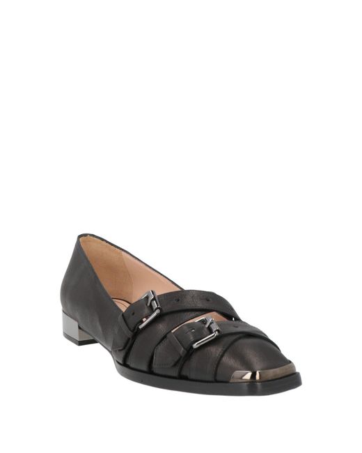 Free Lance Gray Ballet Flats Leather