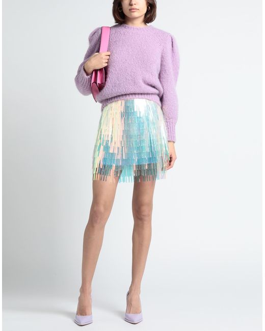 Dolce & Gabbana Blue Mini Skirt