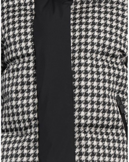 Herno Black Puffer Polyester, Polyurethane