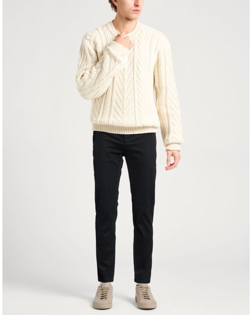 Department 5 Black Trouser for men