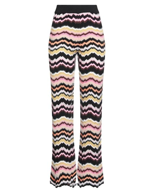 Missoni Multicolor Pants Viscose, Wool, Polyamide