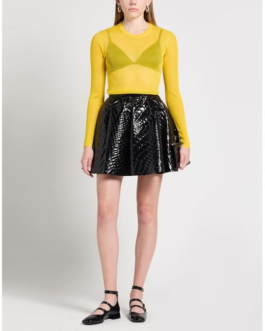 Dolce & Gabbana Yellow Sweater Polyester