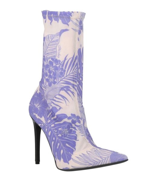 Pinko Purple Stiefelette