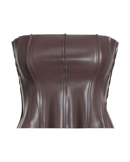 Norma Kamali Brown Top