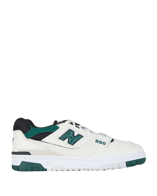 New Balance White Trainers for men