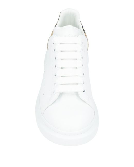 McQueen Natural Trainers for men